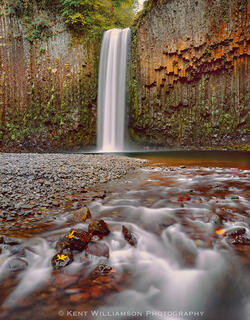 Abiqua Falls Oregon in Autumn