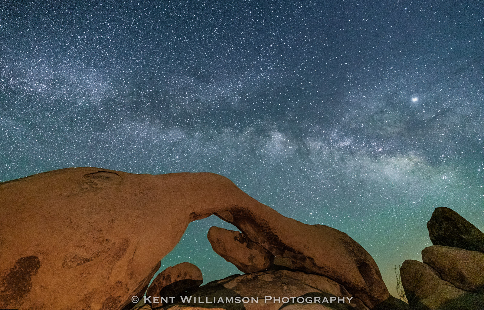 Milky Way at Joshua Tree I captured this image of the Milky Way during a clear night in Joshua Tree National Park