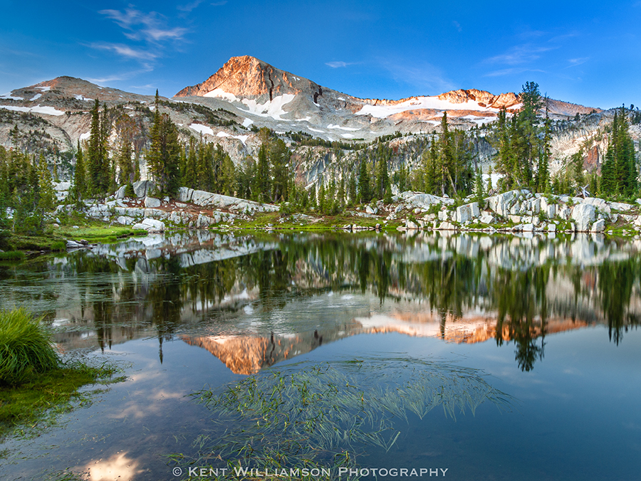 Beautiful reflection of Eagle Cap in the Wallows, Eastern Oregon.  I took this photograph during a multi-day backpack trip in...