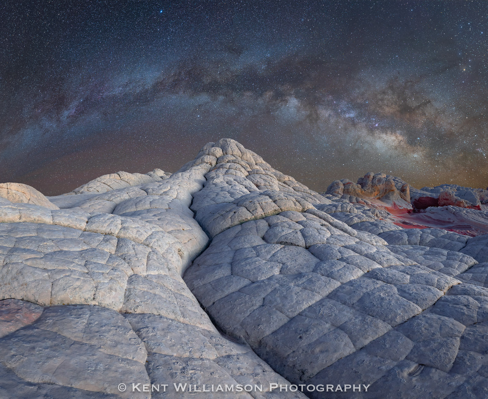 Milky Way over White Pocket Very clear night over White Pocket Arizona provides a brilliant display of the Milky Way